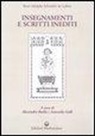 Rene A. Schwaller De Lubicz, A. Boella, A. Galli - Insegnamenti e scritti inediti