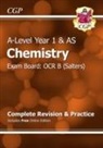 CGP Books, CGP Books - A-Level Chemistry: OCR B Year 1 & AS Complete Revision & Practice with Online Edition
