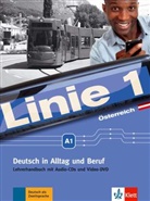 Eva Harst, Ellen M. Zitzmann - Linie 1, Ausgabe Österreich: Linie 1 - Lehrerhandbuch A1 mit Audio-CDs und Video-DVD
