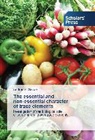 Andras S Szabo, Andras S. Szabo - The essential and non-essential character of trace elements
