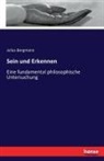 Julius Bergmann - Sein und Erkennen : ein fundamental philosophische untersuchung