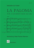 Sebastian Yradier - La Paloma, 2 Teile