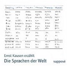 Ernst Kausen, Klaus Sander, Ernst Kausen - Die Sprachen der Welt, 4 Audio-CDs (Hörbuch)