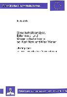 Irene Zodel - Gesellschaftsanalyse, Erkenntnis- und Wissenschaftstheorie bei Karl Marx und Max Weber