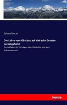 Eduard Lucas - Die Lehre vom Obstbau auf einfache Gesetze zur&uuml;ckgef&uuml;hrt