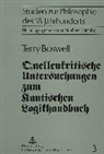 Terry Boswell - Quellenkritische Untersuchungen zum Kantischen Logikhandbuch