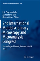 A. Y Oral, A. Y. Oral, A.Y Oral, Ahmet Yavuz Oral, M. Ozer, Mehmet Ozer... - 2nd International Multidisciplinary Microscopy and Microanalysis Congress