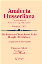 Francesco Alfieri - The Presence of Duns Scotus in the Thought of Edith Stein