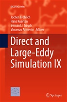 Vincenzo Armenio, Jochen Fr¿hlich, Jochen Fröhlich, Bernard J. Geurts, Bernard J Geurts et al, Han Kuerten... - Direct and Large-Eddy Simulation IX