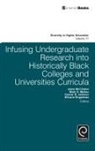Jeton Mcclinton, Caesar R. Jackson, Jeton Mcclinton, Mark A. Melton - Infusing Undergraduate Research into Historically Black Colleges and Universities Curricula