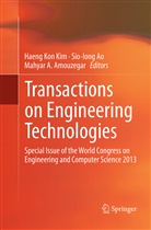 Mahyar A Amouzegar, Mahyar A. Amouzegar, Sio-Ion Ao, Sio-Iong Ao, Haeng Kon Kim - Transactions on Engineering Technologies