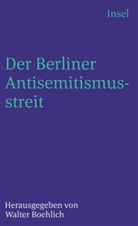 Walte Boehlich, Walter Boehlich - Der Berliner Antisemitismusstreit