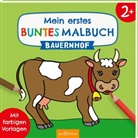 Mein erstes buntes Malbuch ab 2 - Bauernhof