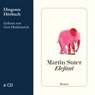Martin Suter, Gert Heidenreich - Elefant, 6 Audio-CD (Audio book)