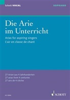 Claudia Eder - Die Arie im Unterricht, Sopran und Klavier