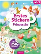 Petra Theissen - Erstes Stickern - Prinzessin