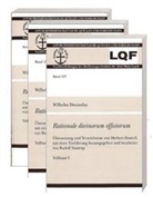Wilhelm Durandus, Douteil, Herber Douteil, Herbert Douteil, Rudol Suntrup, Rudolf Suntrup - Rationale divinorum officiorum