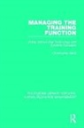 Christopher Gane, Christopher (Christopher Passed Away in 2019 Gane, Gane Gane, Gane Christopher - Managing the Training Function