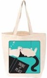 Smith Gibbs - Snore and Peace Cat Tote Firm Sale