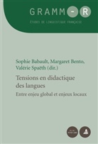 Sophie Babault, Margaret Bento, Valérie Spaëth, Dan Van Raemdonck - Tensions en didactique des langues
