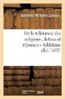 Gottfried Wilhelm Leibniz, Leibniz-g - De la tolerance des religions,