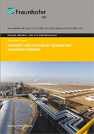Alexander Vogel, Fraunhofer ISE - Konzepte für Speicher in thermischen Solarkraftwerken