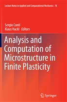 Sergi Conti, Sergio Conti, Hackl, Hackl, Klaus Hackl - Analysis and Computation of Microstructure in Finite Plasticity
