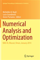 Mehiddin Al-Baali, Luci Grandinetti, Lucio Grandinetti, Anton Purnama - Numerical Analysis and Optimization