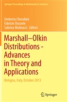 Umberto Cherubini, Fabrizi Durante, Fabrizio Durante, Sabrina Mulinacci - Marshall  Olkin Distributions - Advances in Theory and Applications