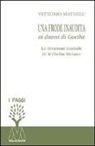 Vittorio Mathieu - Una frode inaudita ai danni di Goethe. La missione teatrale di Wilhelm Meister