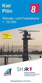 Wander- und Freizeitkarte Kiel Plön