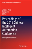 Zhidon Deng, Zhidong Deng, LI, Li, Hongbo Li - Proceedings of the 2015 Chinese Intelligent Automation Conference