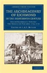 L. A. S. Butler, L. A. S. Butler, Butler L. A. S. - Archdeaconry of Richmond in the Eighteenth Century