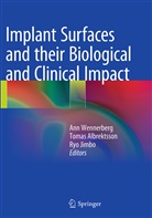 Toma Albrektsson, Tomas Albrektsson, Ryo Jimbo, Ann Wennerberg - Implant Surfaces and their Biological and Clinical Impact