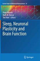 Ted Abel, Ruth M. Benca, Rut M Benca, Ruth M Benca, Peter Meerlo - Sleep, Neuronal Plasticity and Brain Function