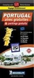 Michelin - Portugal 1:1 000 000 aires gratuites et parkings gratuits