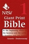 Bible - Nrsv Giant Print Bible: Volume 1, Genesis - Deuteronomy