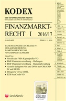 Werner Doralt - KODEX Finanzmarktrecht 2016/17 (f. Österreich). Bd.1