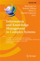 Daniel Galarreta, Weizi Li, Weizi Li et al, Kecheng Liu, Keiich Nakata, Keiichi Nakata - Information and Knowledge Management in Complex Systems