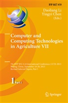 Chen, Chen, Yingyi Chen, Daolian Li, Daoliang Li - Computer and Computing Technologies in Agriculture VII