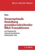Daniela Hess - Steueroptimale Gestaltung grenzüberschreitender M&A-Transaktionen