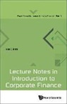 Ivan E Brick, Ivan E. Brick, Ivan E Brick - Lecture Notes in Introduction to Corporate Finance