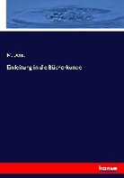 M Denis, M. Denis - Einleitung in die Bücherkunde