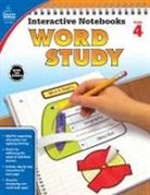 Carson Dellosa Education, Carson-Dellosa Publishing - Interactive Notebooks Word Study, Grade 4