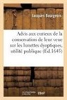 Jacques Bourgeois, Bourgeois-j - Advis aux curieux de la
