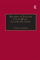 Andrew Ashbee, Andrew Ashbee - Records of English Court Music