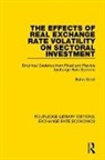 Erdal Bahar, Erdal (Central Bank of Turkey) Bahar, Bahar Erdal, Bahar (Central Bank of Turkey) Erdal, Erdal Bahar - Effects of Real Exchange Rate Volatility on Sectoral Investment