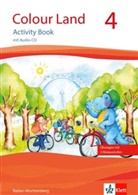 Colour Land ab Klasse 1, Ausgabe Baden-Württemberg: Colour Land 4. Ausgabe Rheinland-Pfalz, Baden-Württemberg und Berlin, m. 1 Audio-CD