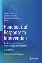 Matthew K. Burns, Shane R. Jimerson, Matthe K Burns, Matthew K Burns, Amanda M VanDerHeyden, Amanda M. Vanderheyden - Handbook of Response to Intervention