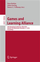 Rosa Bottino, Remco C Veltkamp, Joha Jeuring, Johan Jeuring, Remco C. Veltkamp - Games and Learning Alliance